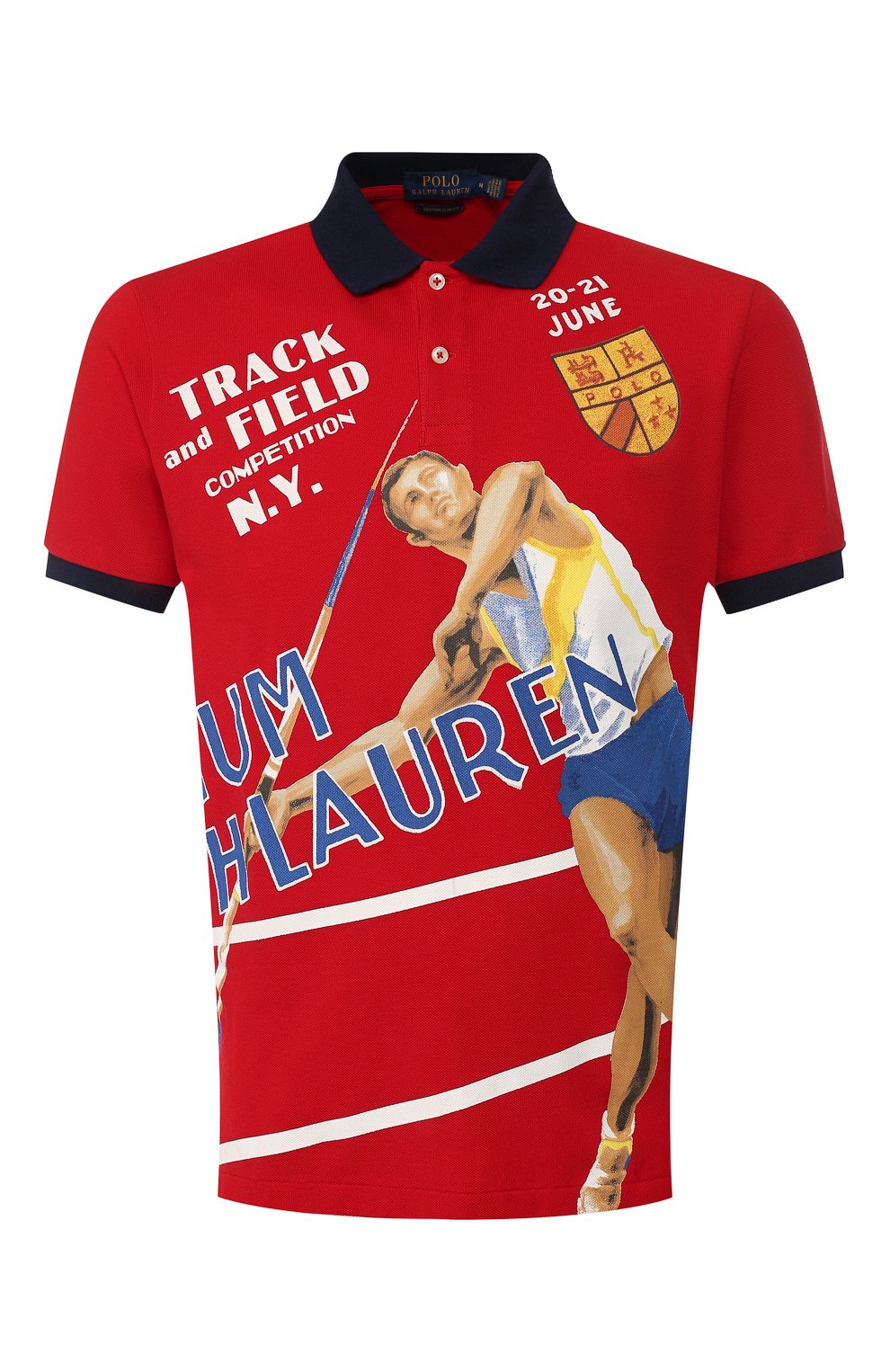 Хлопковое поло POLO RALPH LAUREN, арт. 710746457, фото 1