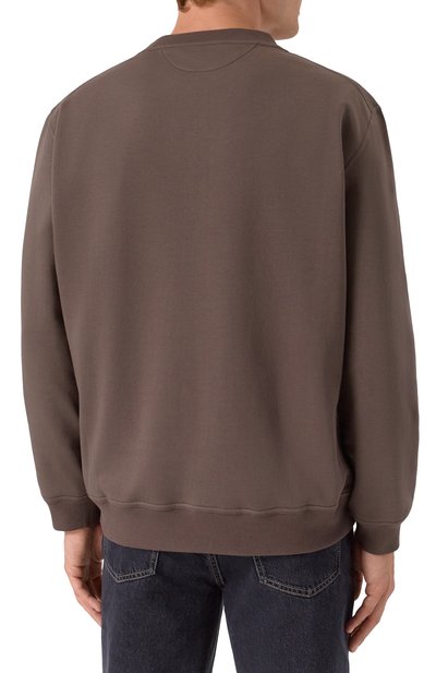 Хлопковый свитшот BRUNELLO CUCINELLI, арт. MW8633380G, фото 4