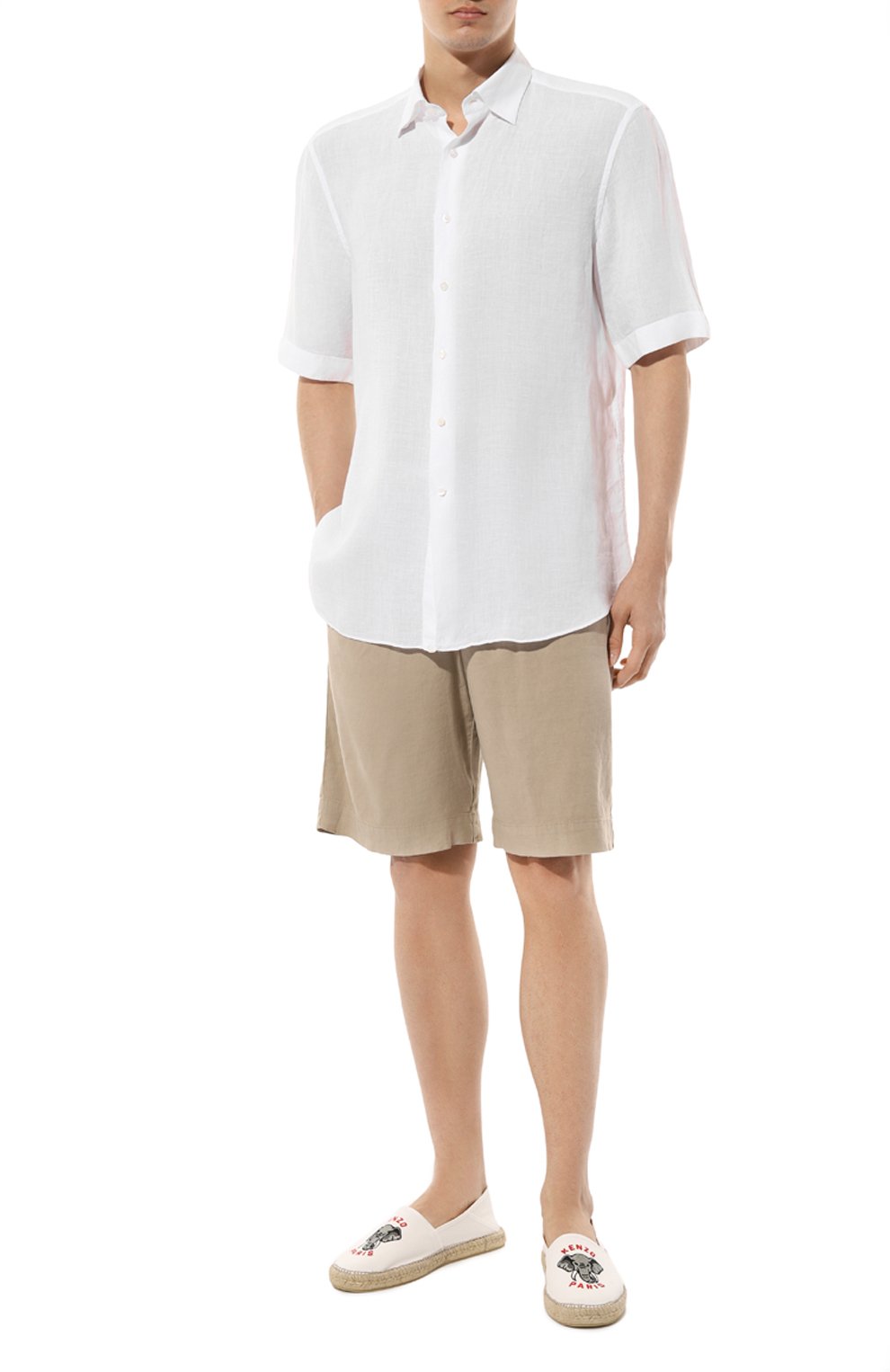 Льняная рубашка STEFANO RICCI, арт. MC007360/LX2330, фото 2