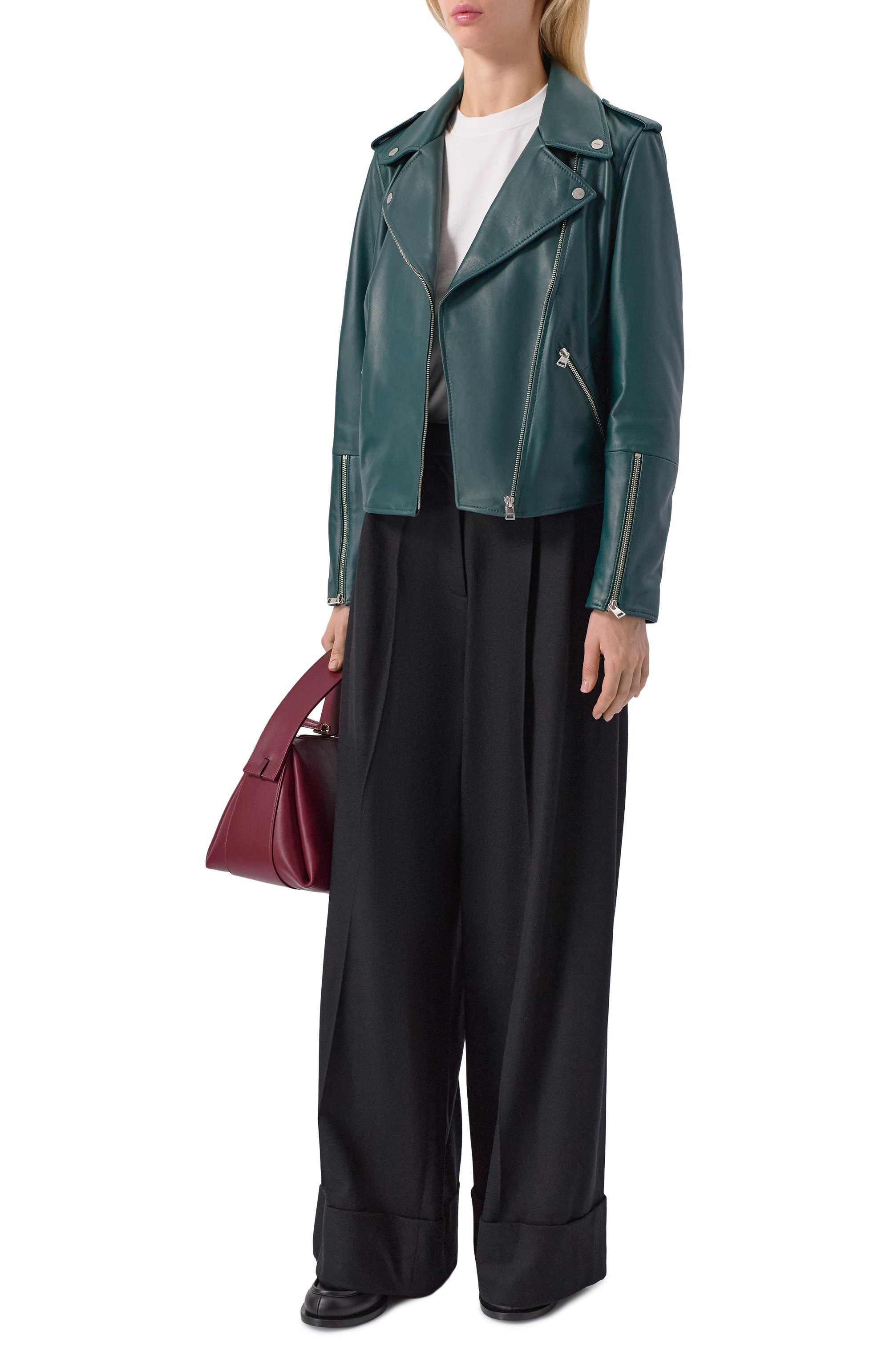 Кожаная куртка HUGO, арт. 50551255, фото 2