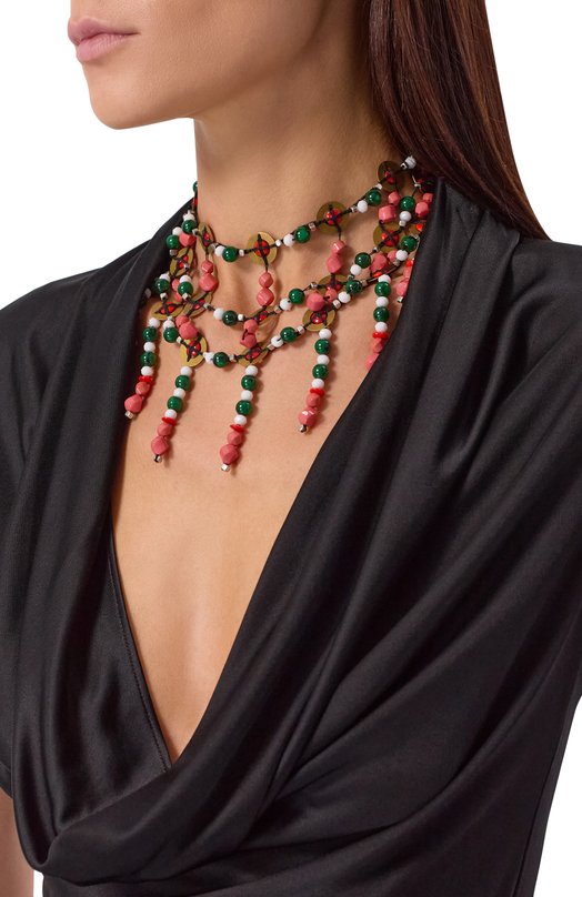 Колье Dries Van Noten 010603-2315-305 Разноцветный  010603-2315-305 Фото 2