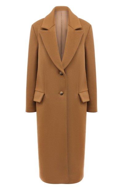 Шерстяное пальто LUDA NIKISHINA, арт. CT/AMI/mustard, фото 1