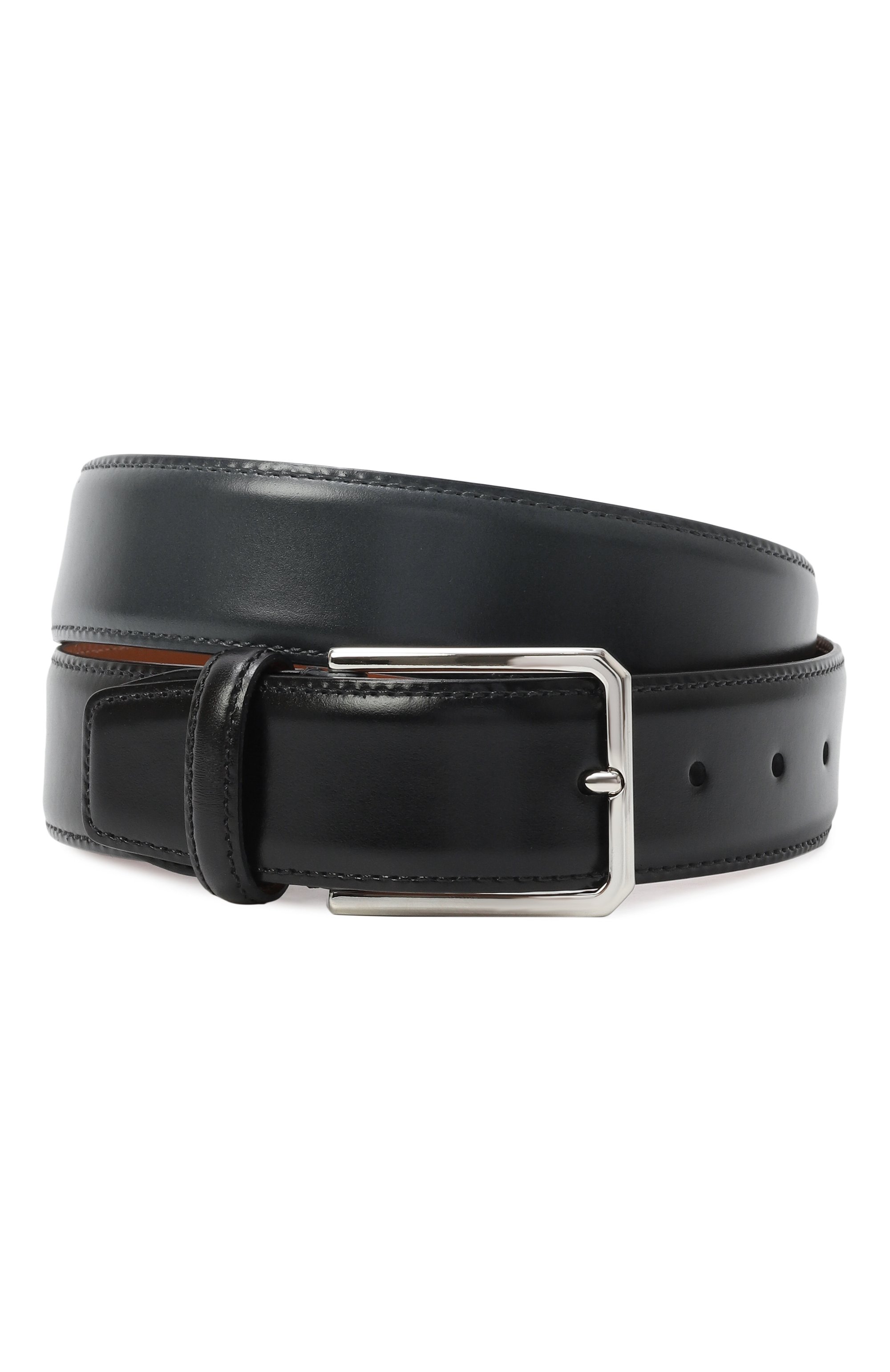 Кожаный ремень SANTONI, арт. CM35VC003B91EVSY, фото 1