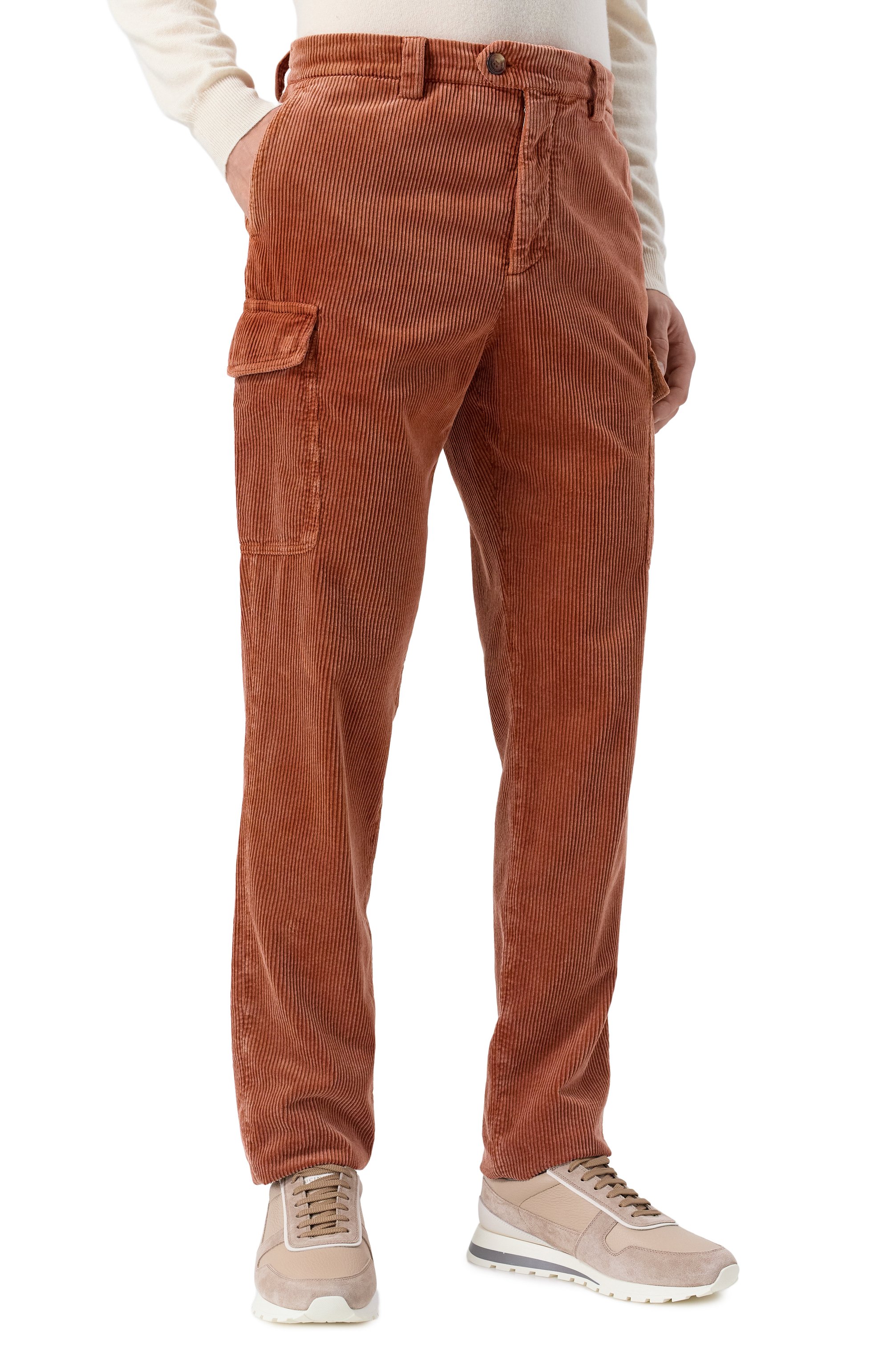 Вельветовые брюки-карго BRUNELLO CUCINELLI, арт. M280DE1890, фото 3