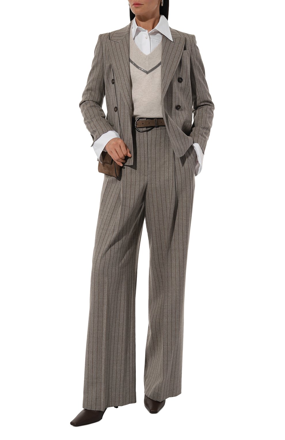 Кашемировый пуловер BRUNELLO CUCINELLI, арт. M12167902P, фото 2