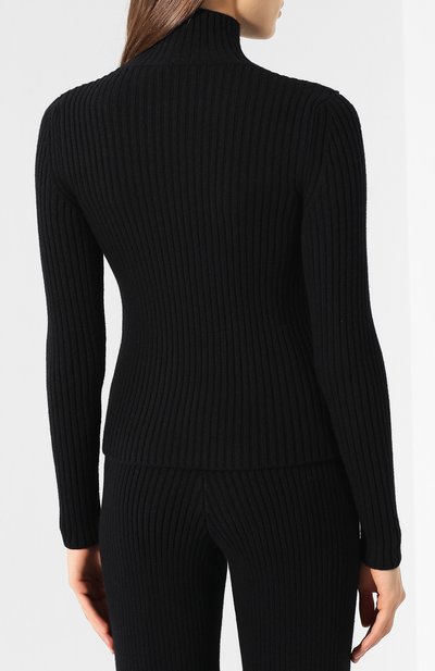 Водолазка BALENCIAGA черного цвета по цене 67300 руб., арт. 595112/T4093, фото 4 Водолазка BALENCIAGA, арт. 595112/T4093, фото 4