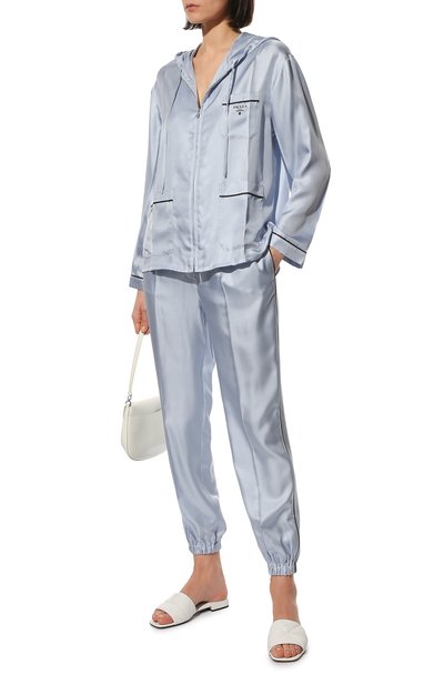 Кожаные шлепанцы PRADA, арт. 1XX583-038-F0009-B010, фото 2