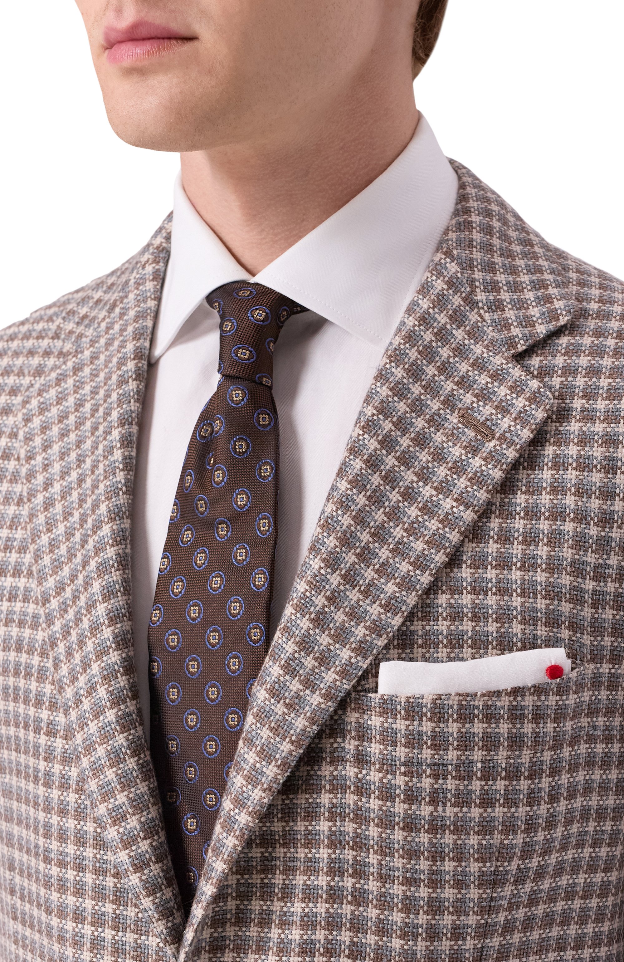 Пиджак из кашемира и шерсти KITON, арт. UG81K0610E53, фото 6