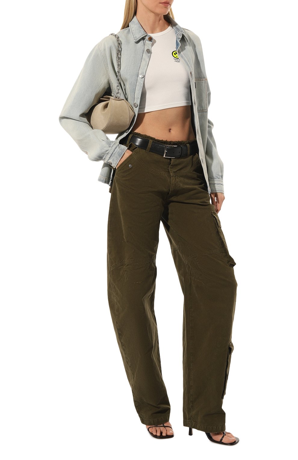 Топ из вискозы BARROW, арт. 034075, фото 2