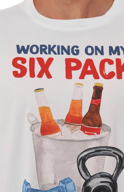 Хлопковая футболка MC2 SAINT BARTH, арт. STBM TSHIRT MAN/TSHM001/02203B, фото 5