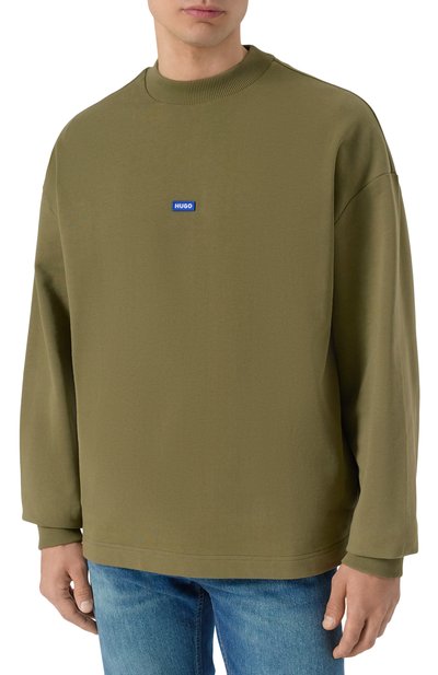 Хлопковый свитшот HUGO BLUE, арт. 50522359, фото 3