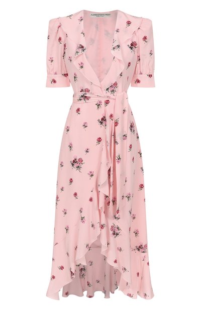 Женское шелковое платье ALESSANDRA RICH, арт. FABX4006-F4466