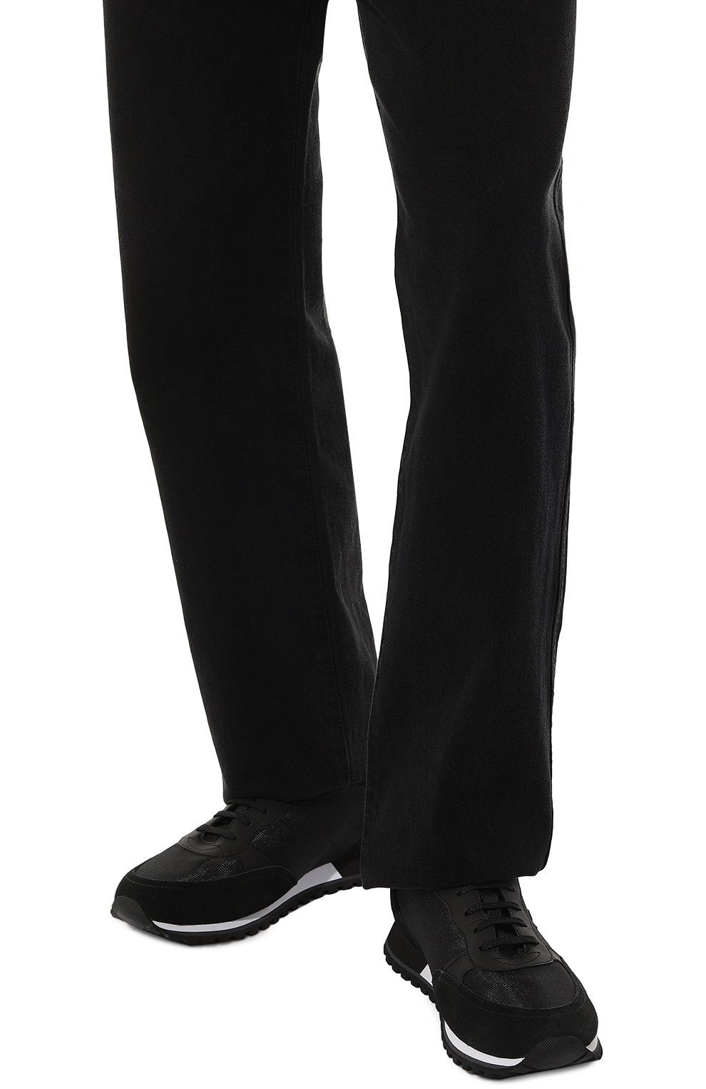 Комбинированные кроссовки BOSS, арт. 50498133, фото 3