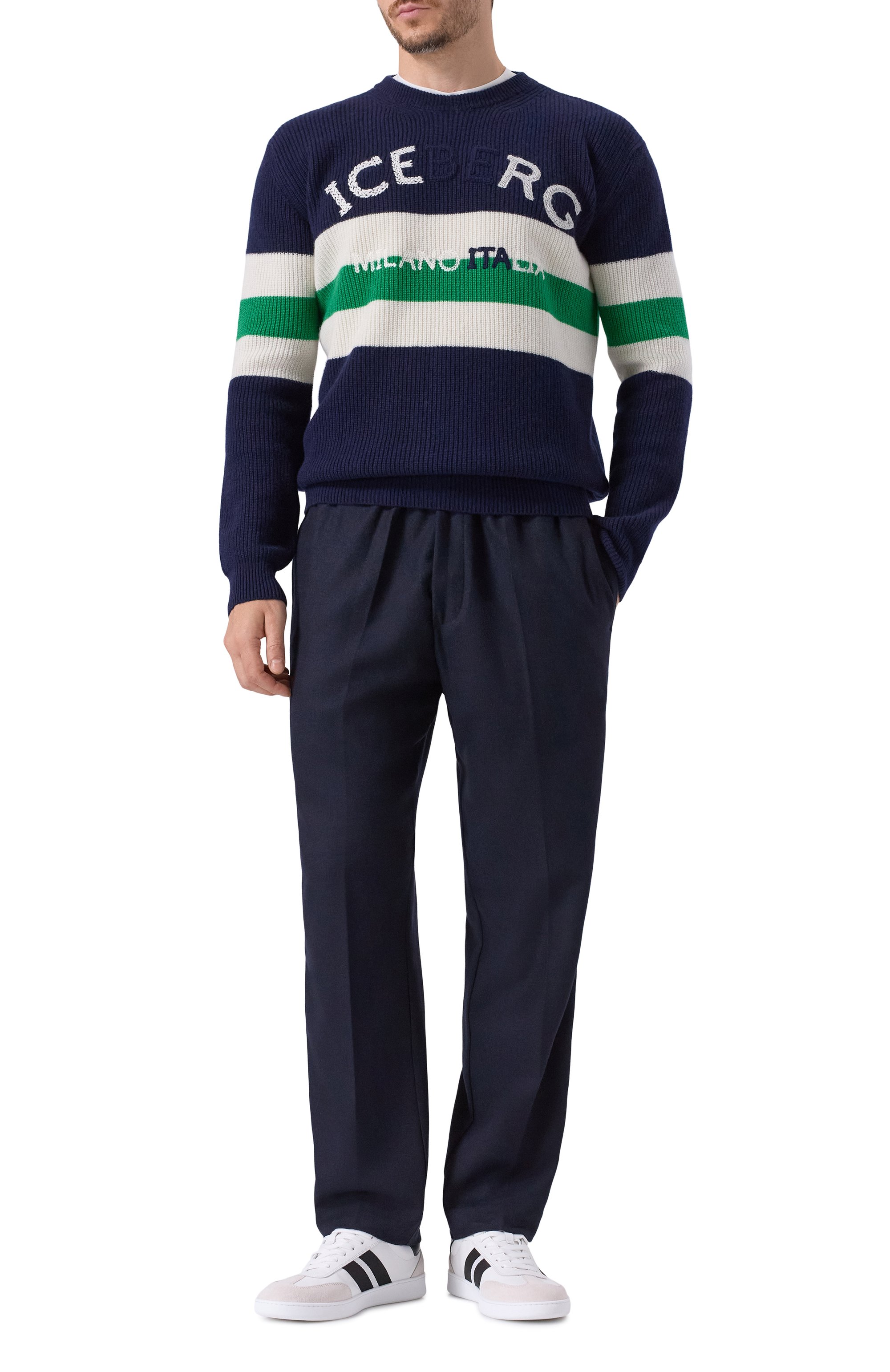 Шерстяной свитер ICEBERG, арт. A005/7077, фото 2