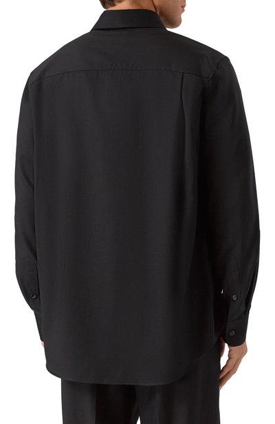 Кашемировая рубашка MVST черного цвета по цене 199500 руб., арт. M25.1PM.B007, фото 4 Кашемировая рубашка MVST, арт. M25.1PM.B007, фото 4