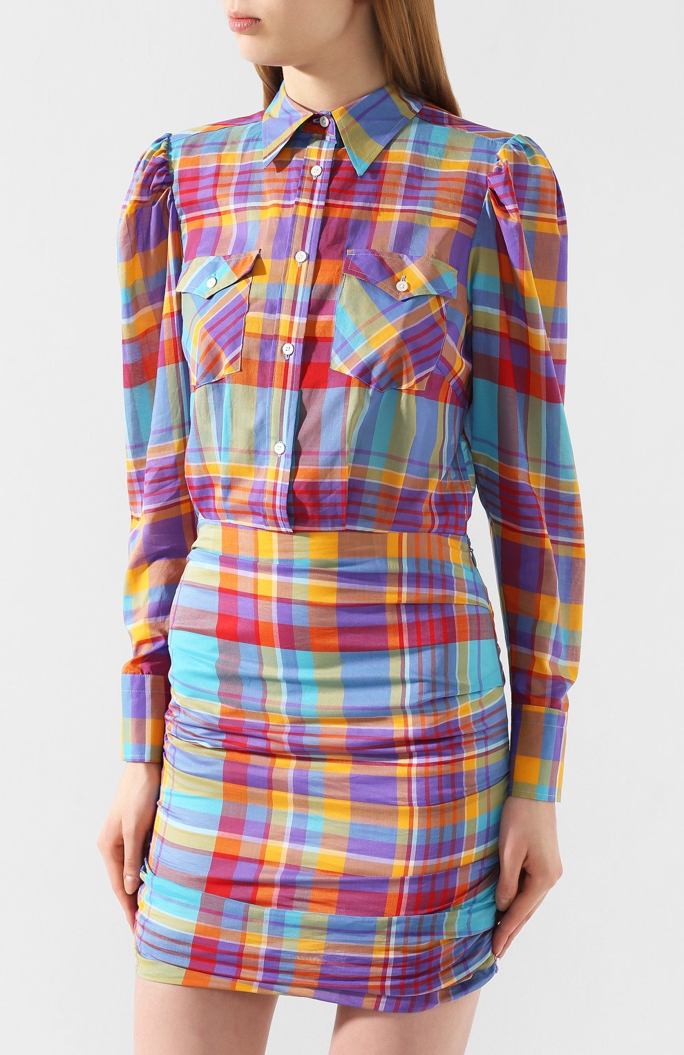 Хлопковое платье SARA ROKA, арт. WEST/16-SS20, фото 3