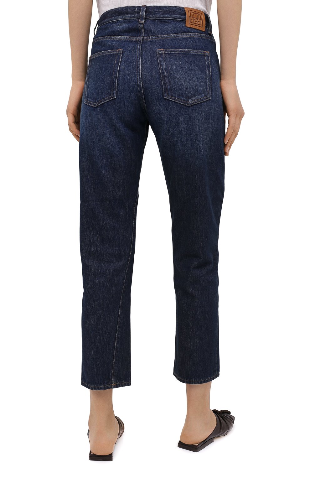 Джинсы TOTEME синего цвета по цене 28850 руб., арт. 0RIGINAL DENIM 32 193-232-742, фото 4 Джинсы TOTEME, арт. 0RIGINAL DENIM 32 193-232-742, фото 4