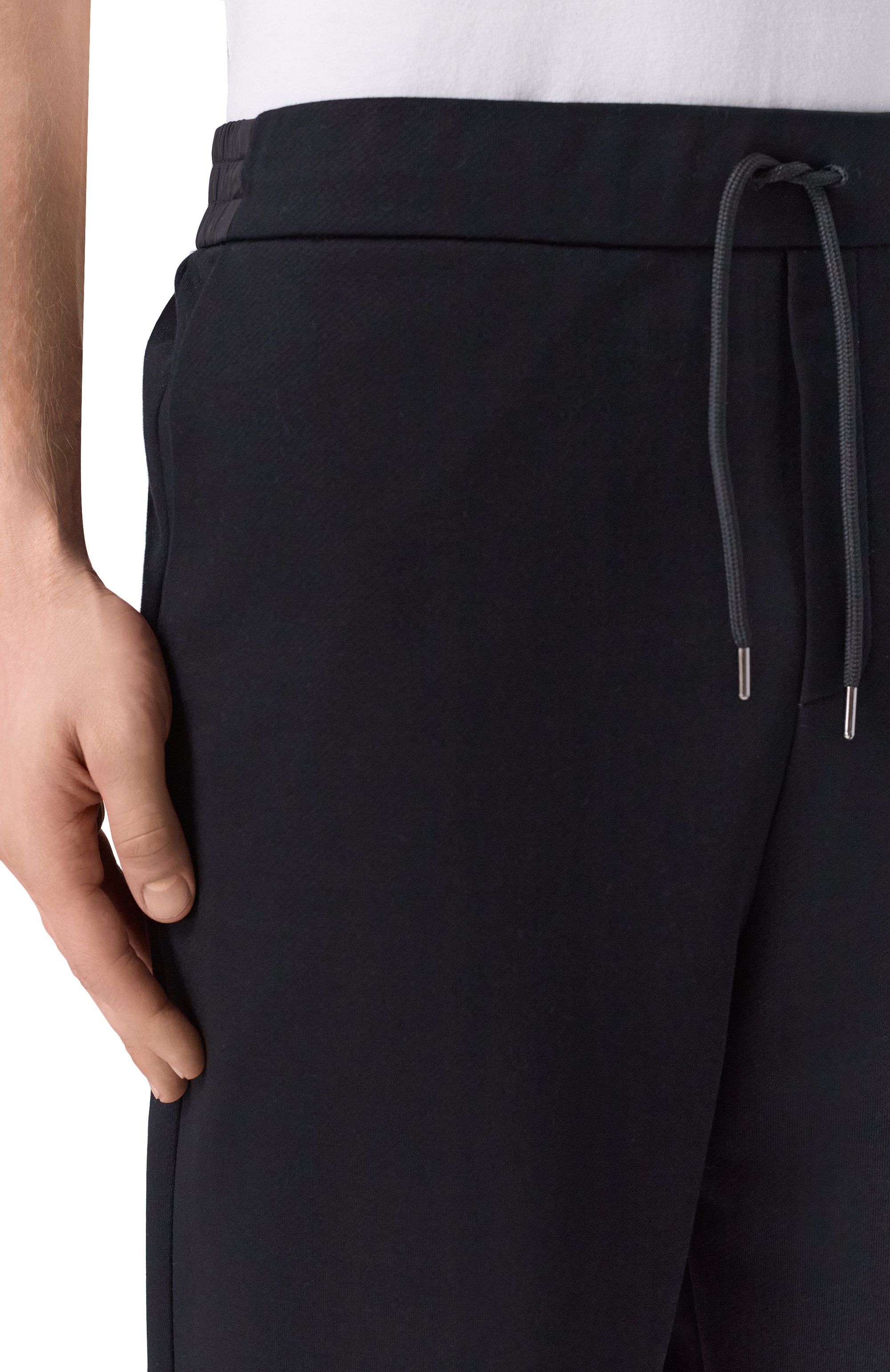 Хлопковые брюки PREMIATA черного цвета по цене 31500 руб., арт. PA1035/FELPA, фото 5 Хлопковые брюки PREMIATA, арт. PA1035/FELPA, фото 5