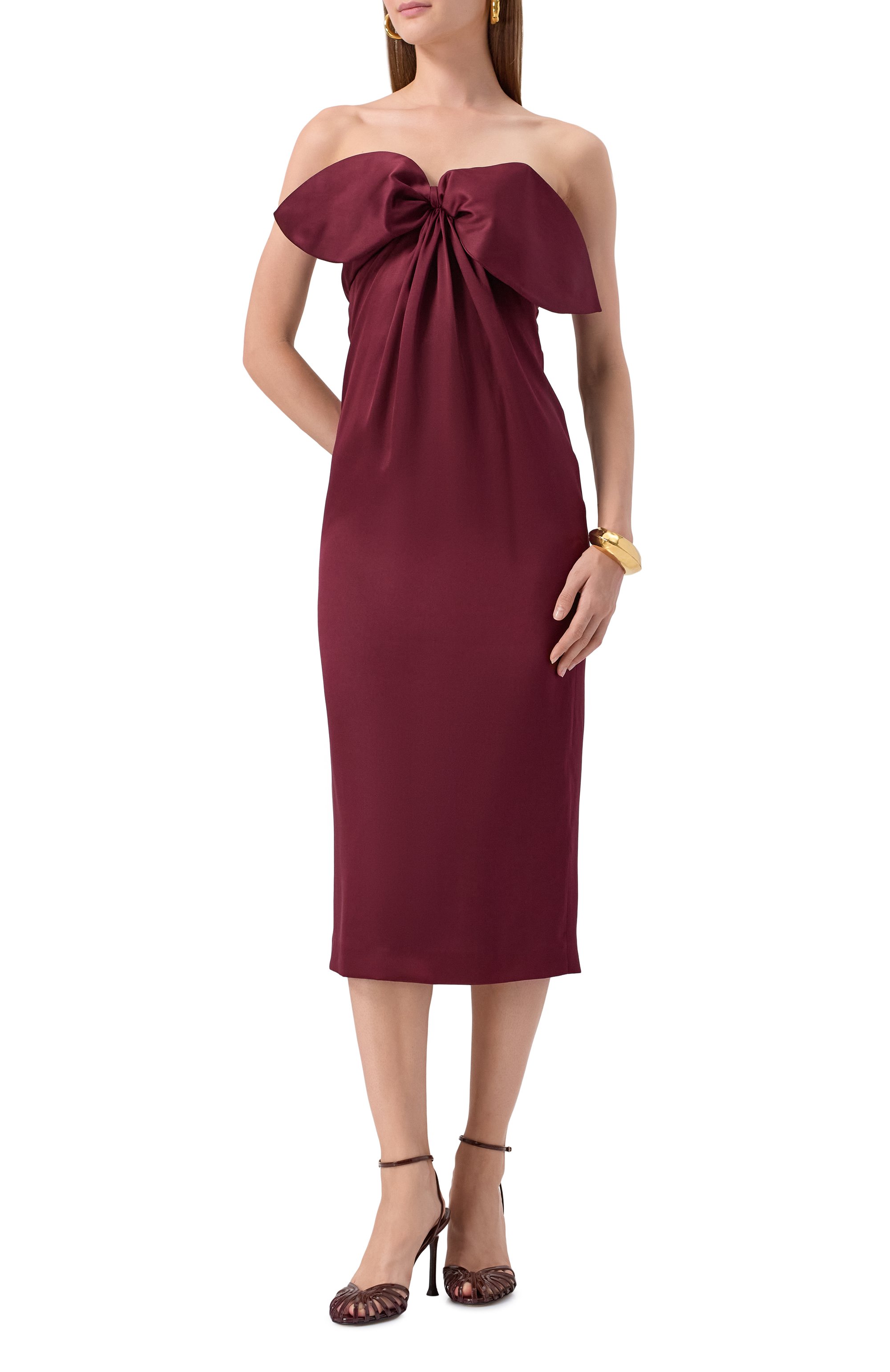 Атласное платье MVST, арт. M25.1PW.D003, фото 2