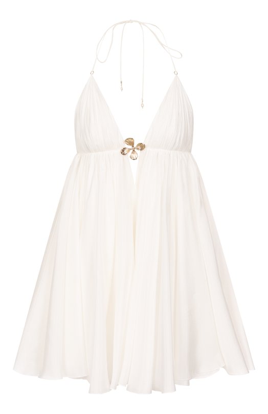 Шелковое платье YVON 0 160045 Белый 0 160045