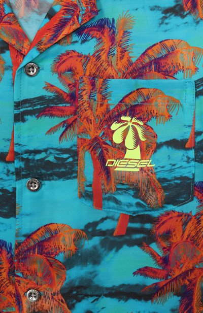 Рубашка из вискозы DIESEL, арт. J02288/KXBPQ, фото 3