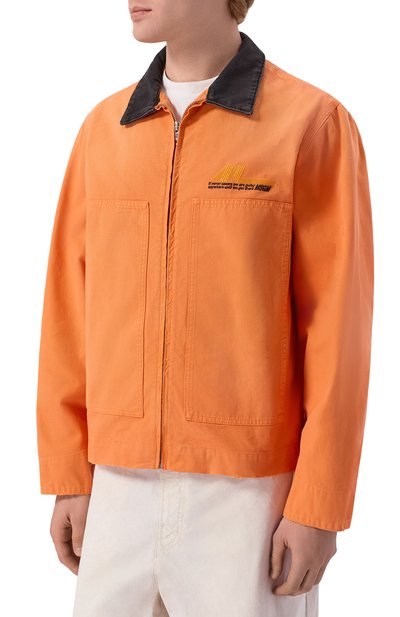 Хлопковая куртка-рубашка MSGM, арт. 4040MH231T/267089, фото 3