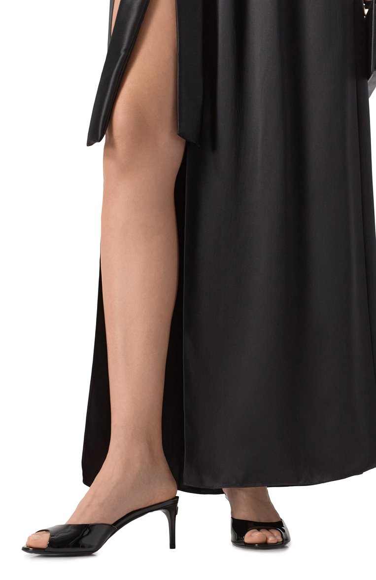 Женские лакированные мюли keira DOLCE & GABBANA черного цвета, арт. CR1522/A1471 | Фото 3 (Подошва: Плоская; Материал внутренний: Натуральная кожа; Каблук высота: Средний; Каблук тип: Шпилька; Материал внешни�й: Натуральная кожа; Автоматизация ТО: Проставлено; Автоматизация состава: Проставлено; Re-sync: On; Размерность: Товар маломерит)