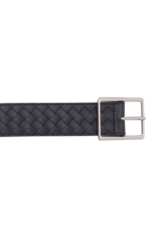 Кожаный ремень Bottega Veneta 796783/V4LQ1 Синий  796783/V4LQ1 Фото 4