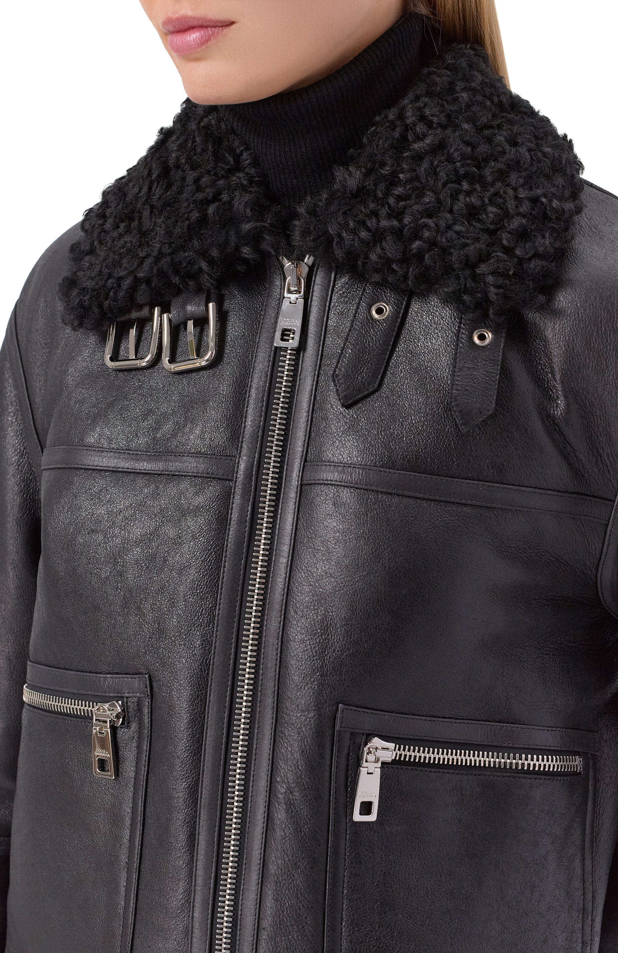 Дубленка из овчины DOLCE & GABBANA, арт. F9S79L/FUP94, фото 5