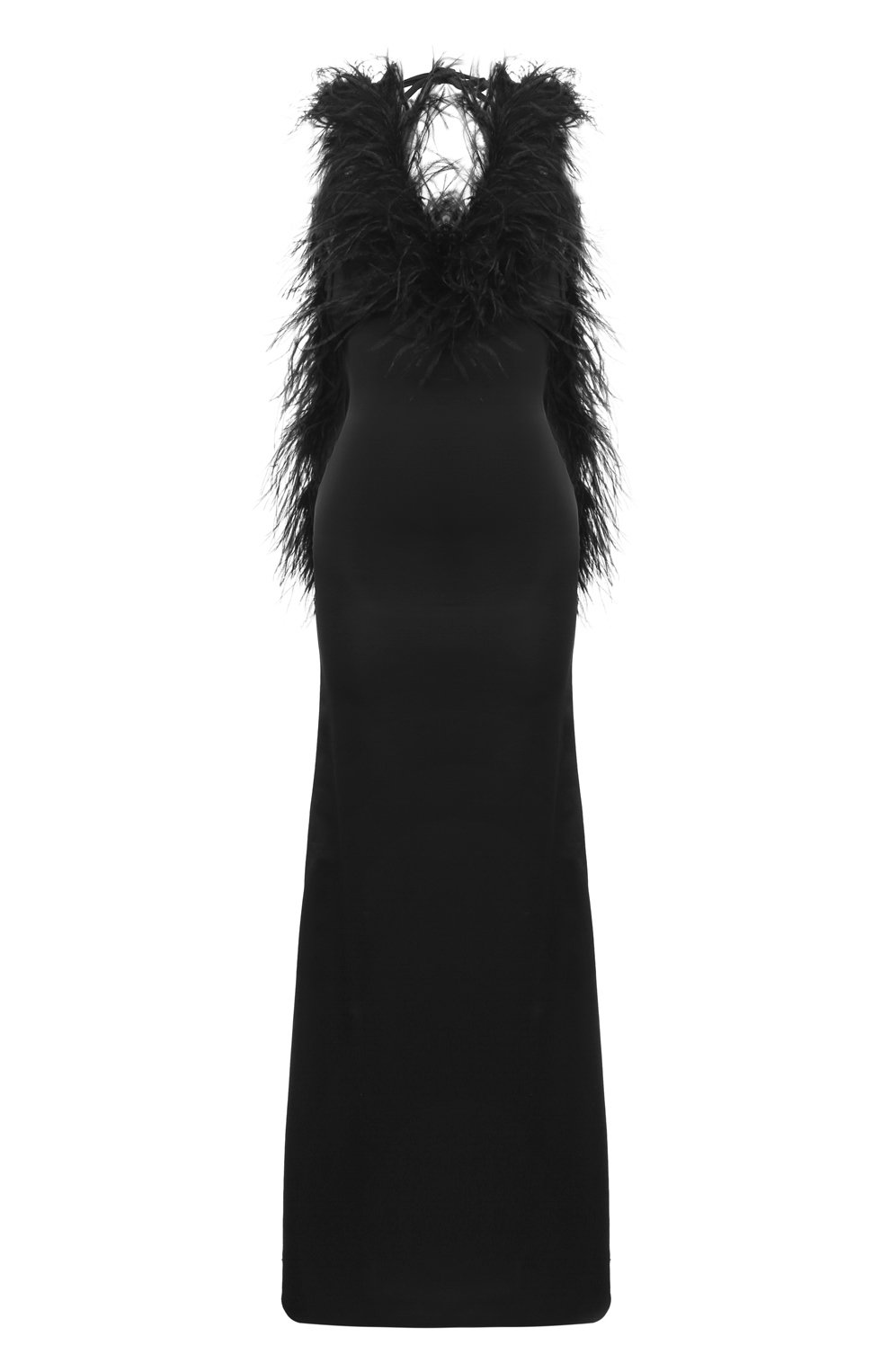 Платье GIUSEPPE DI MORABITO черного цвета по цене 83950 руб., арт. 02PSLD101P 02109, фото 1 Платье GIUSEPPE DI MORABITO, арт. 02PSLD101P 02109, фото 1