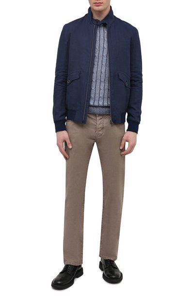 Джинсы JACOB COHEN темно-бежевого цвета по цене 35850 руб., арт. J620 C0MF 06510-V/55, фото 2 Джинсы JACOB COHEN, арт. J620 C0MF 06510-V/55, фото 2