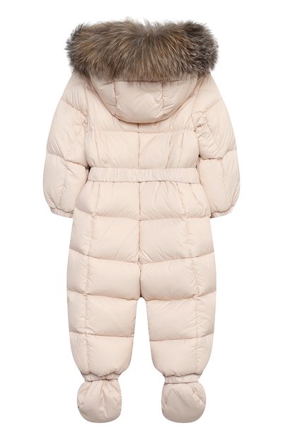 Пуховый комбинезон с пинетками MONCLER, арт. F2-951-1G506-02-53079/3M-18M, фото 2