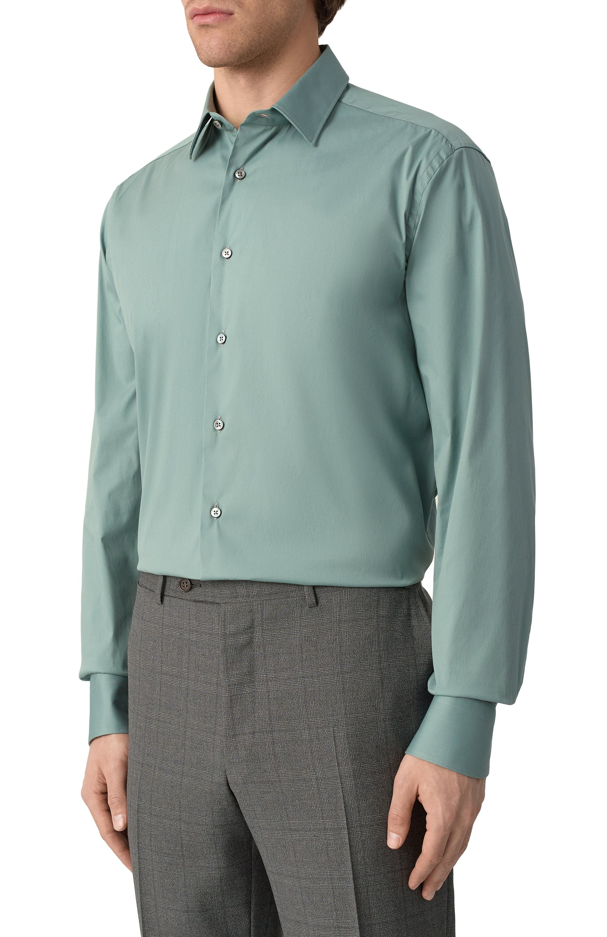 Хлопковая сорочка CANALI, арт. CCL70A1/GA03292, фото 3