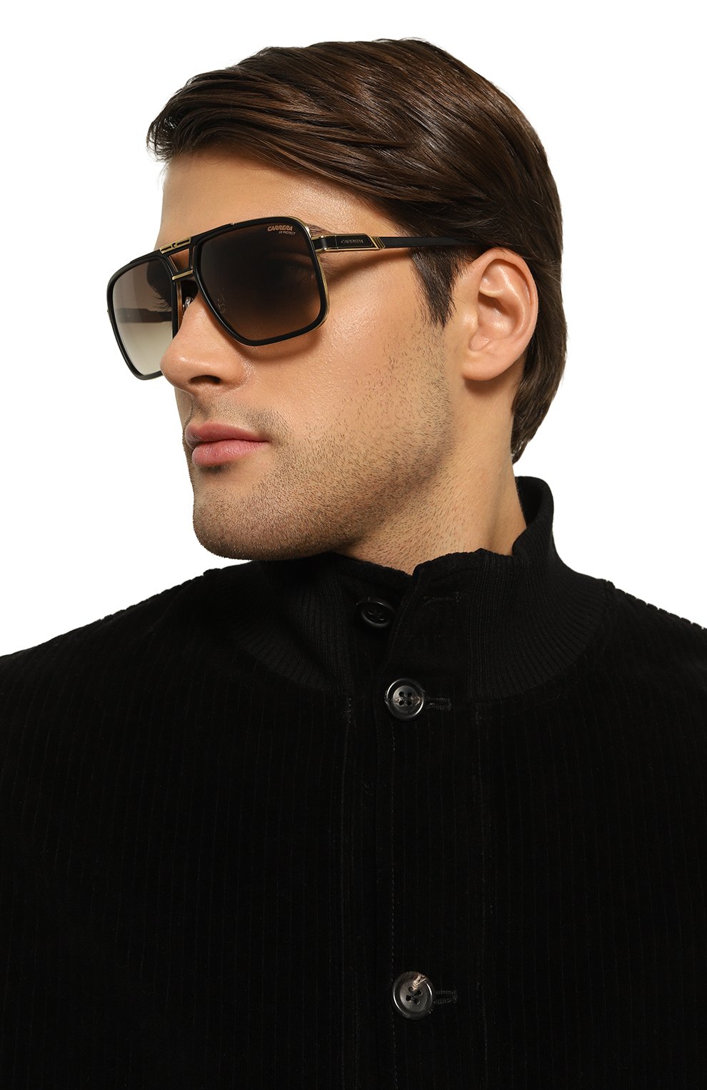 Солнцезащитные очки CARRERA коричневого цвета по цене 23300 руб., арт. CARRERA 1071 I46, фото 2 Солнцезащитные очки CARRERA, арт. CARRERA 1071 I46, фото 2