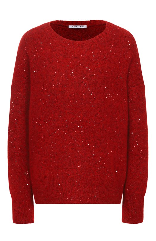 Пуловер из кашемира и хлопка Addicted NY103-1 Красный NY103-1