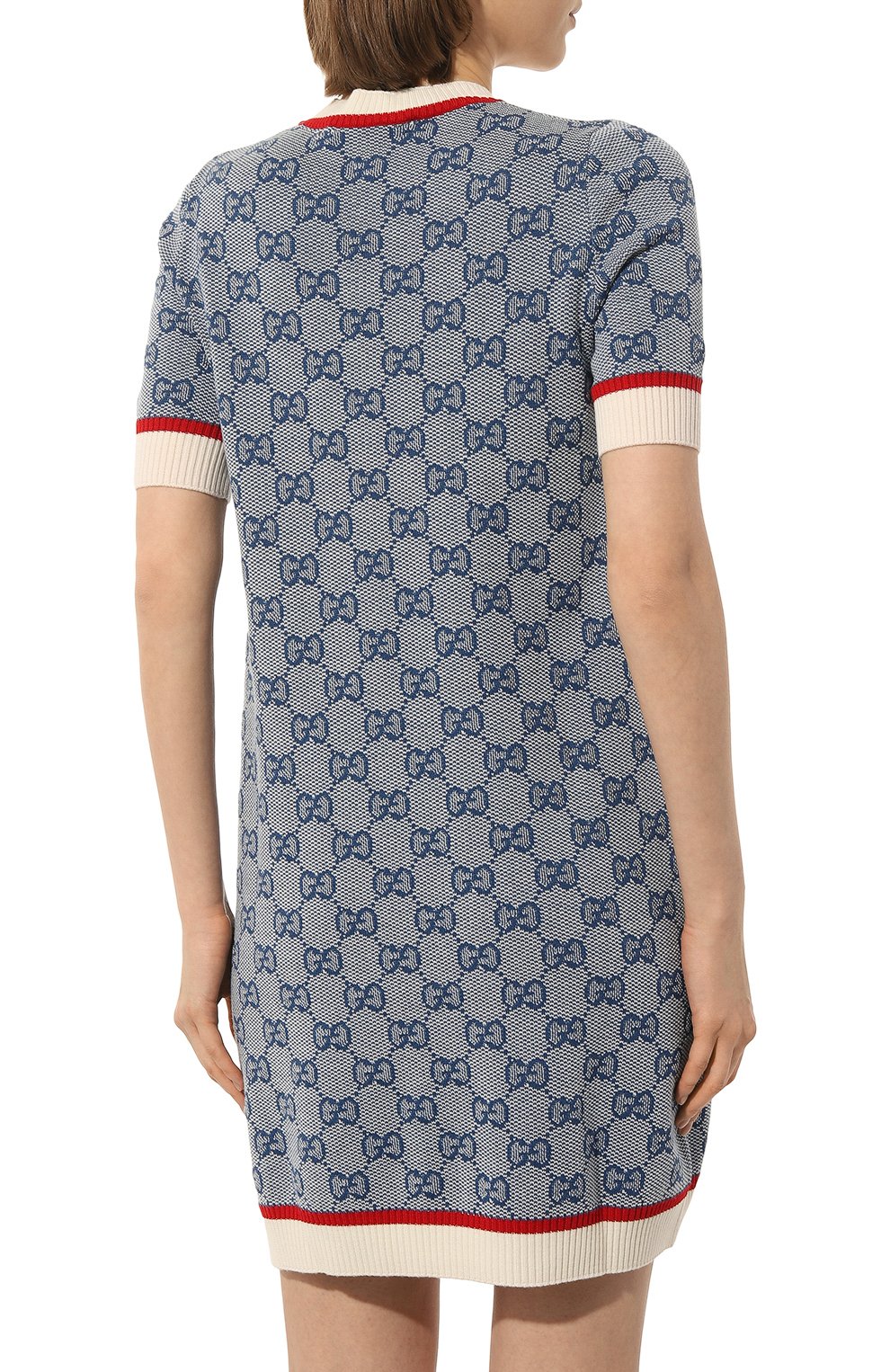 Платье из ш ерсти и хлопка GUCCI, арт. 579787 XKARI, фото 4