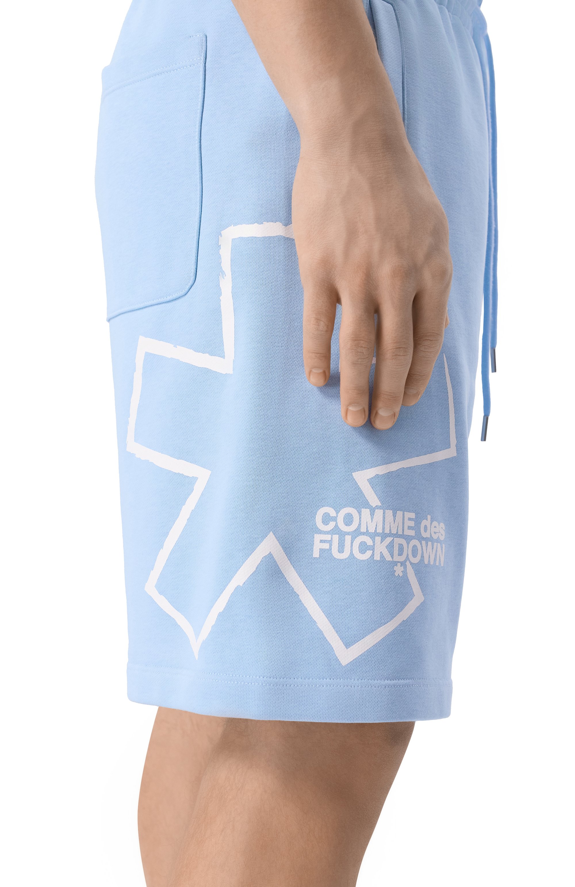 Хлопковые шорты COMME DES FUCKDOWN, арт. CFABM01507, фото 5