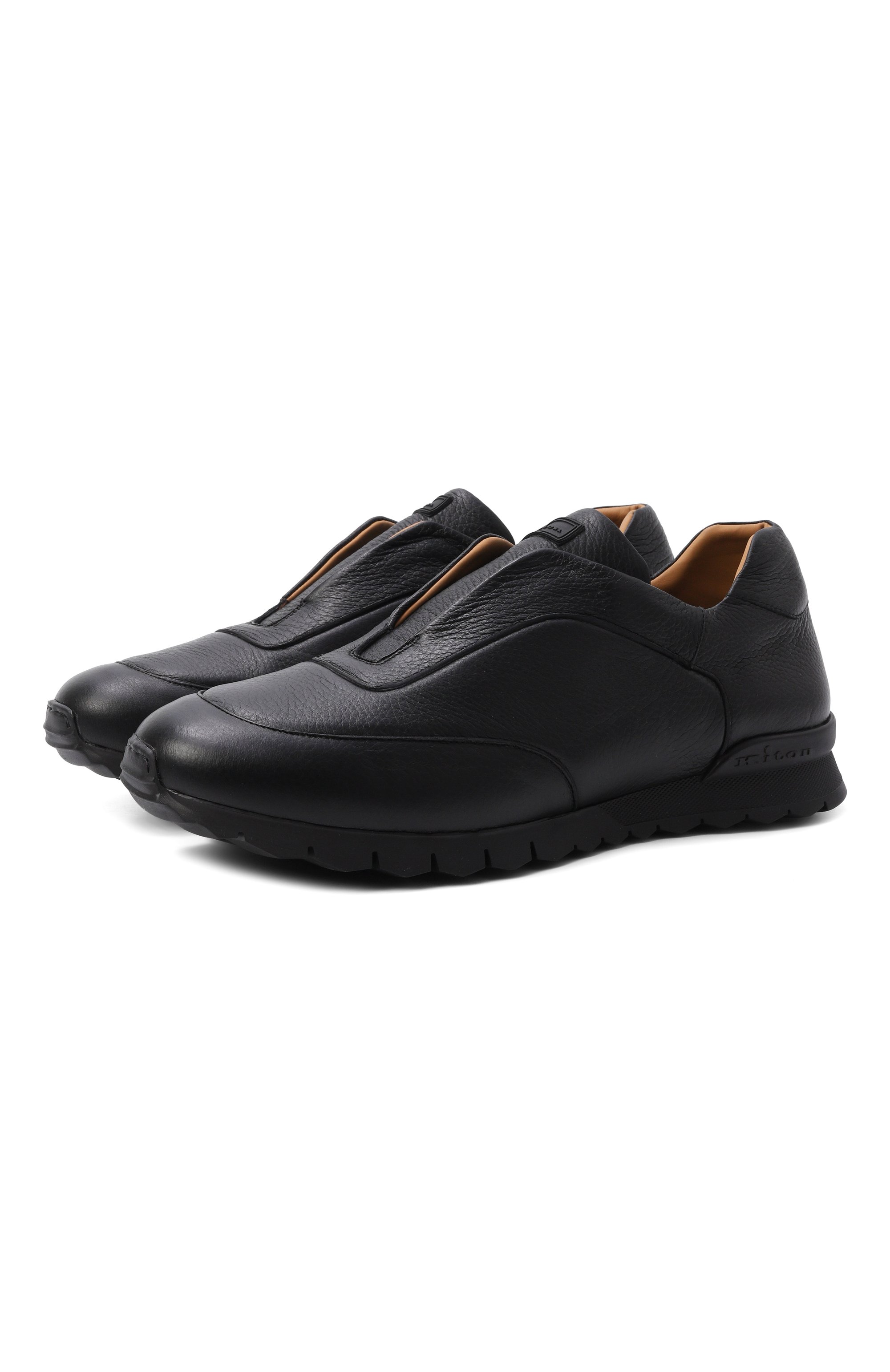 Кожаные кроссовки KITON, арт. USSA107N00126, фото 1