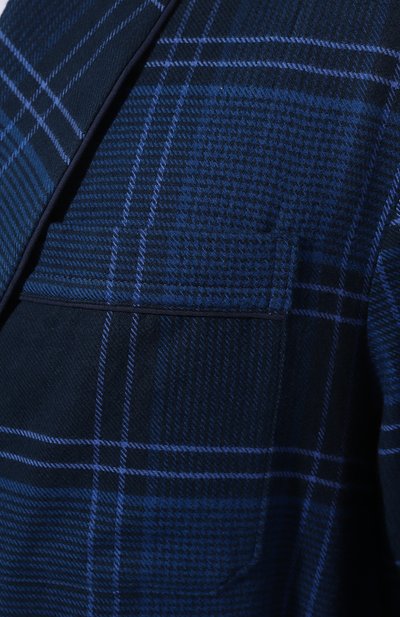 Хлопковый халат DEREK ROSE, арт. 5505-KELB027, фото 5