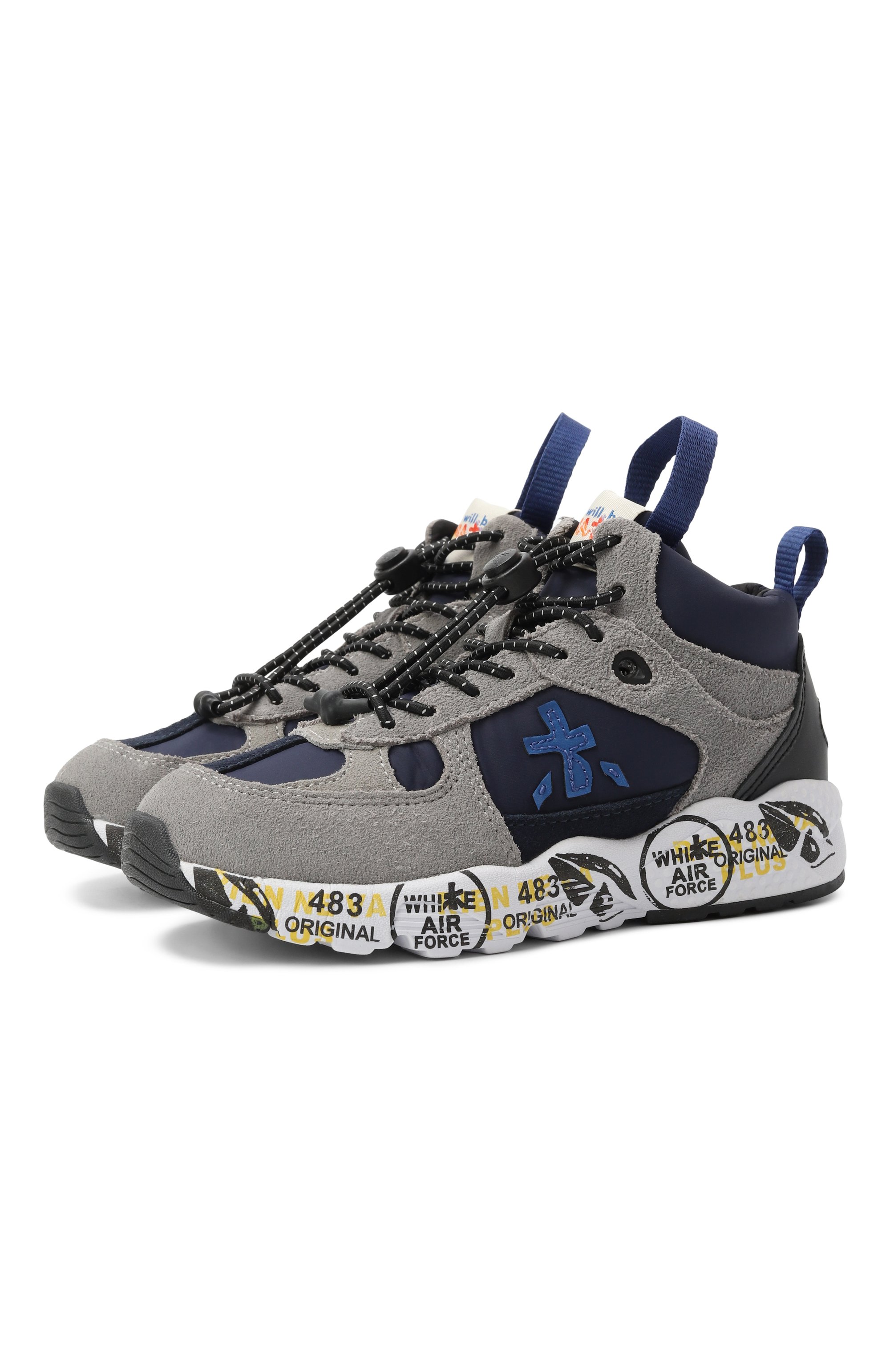 Комбинированные кроссовки robin PREMIATA WILL BE, арт. 24292046/R0BIN HI/27-35, фото 1