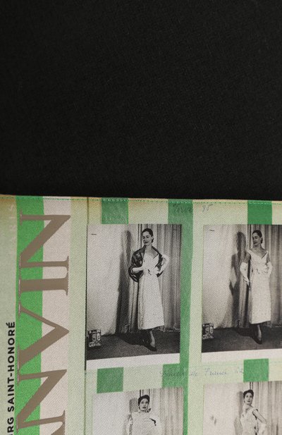 Шарф из шерсти и кашемира LANVIN черного цвета по цене 79950 руб., арт. 6L4520/J5075, фото 3 Шарф из шерсти и кашемира LANVIN, арт. 6L4520/J5075, фото 3