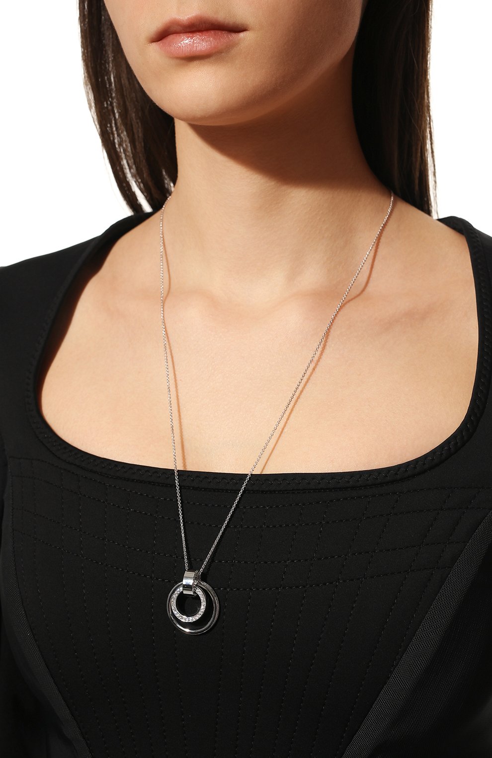 Кулон на цепочке hollow SWAROVSKI, арт. 5349345, фото 2