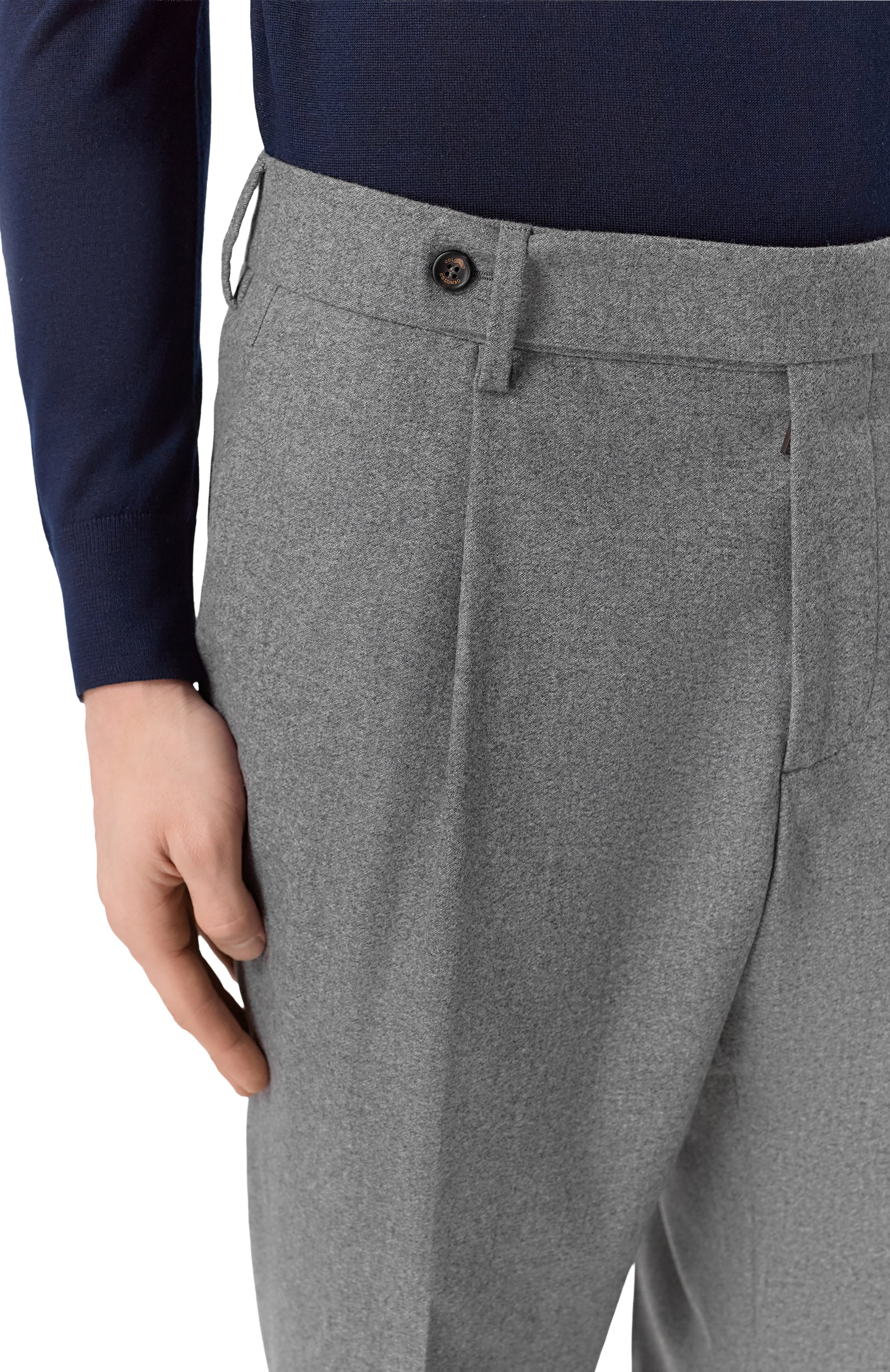 Брюки из шерсти и кашемира COLOMBO, арт. PA00554/61088-10, фото 5