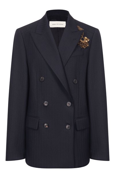 Женский шерстяной жакет DRIES VAN NOTEN, арт. 262-010419/4193