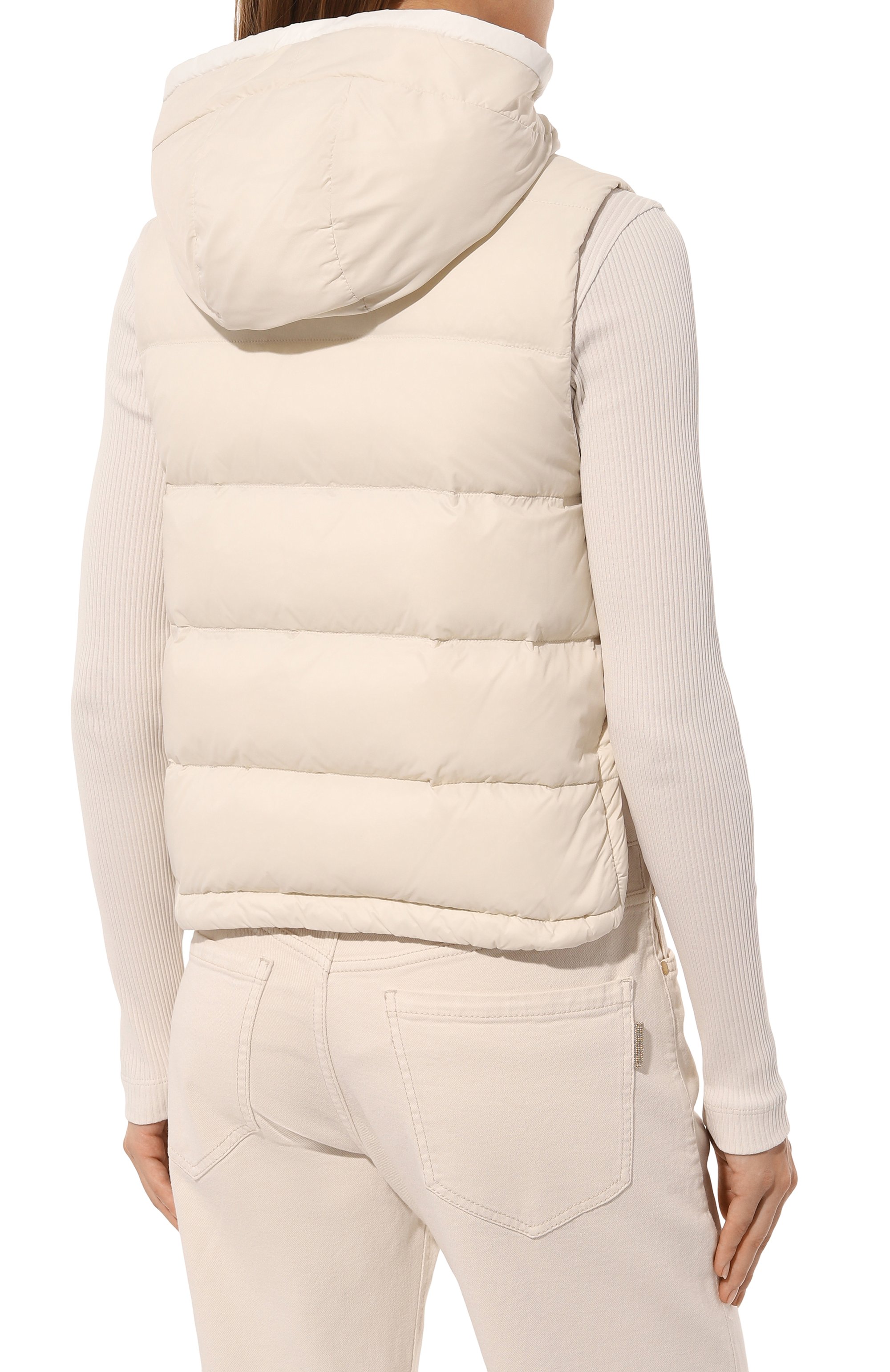 Пуховый жилет BRUNELLO CUCINELLI, арт. MR4052645, фото 4