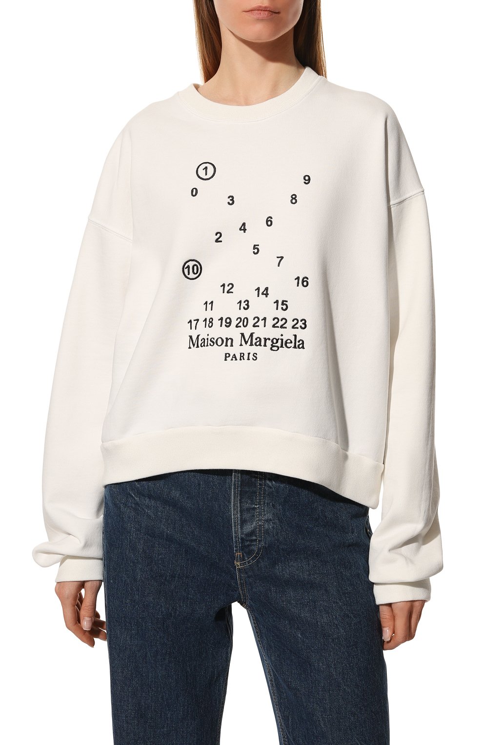 Хлопковый свитшот MAISON MARGIELA, арт. S51GU0118/S25540, фото 3