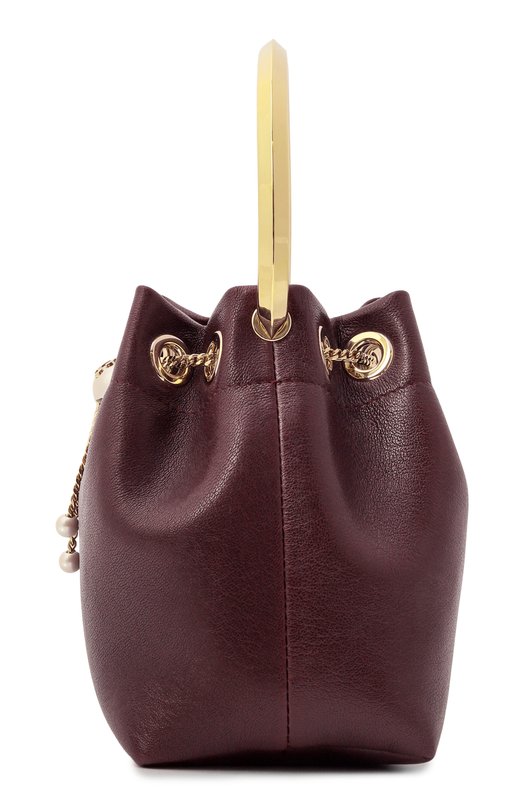 Сумка Bon Bon Jimmy Choo B0NB0NTYT Бордовый  B0NB0NTYT Фото 4