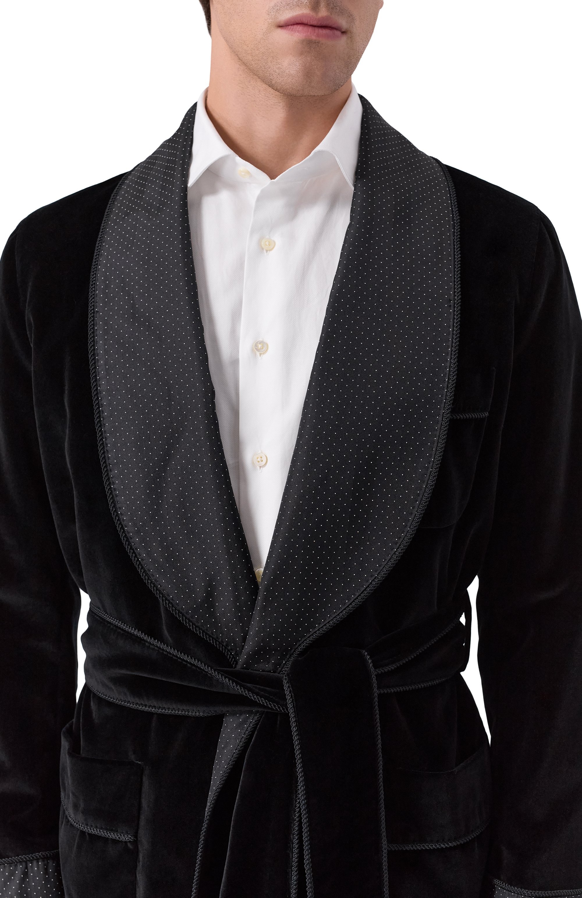 Бархатный пиджак DOLCE & GABBANA, арт. G2VG0T/FUVG7, фото 5