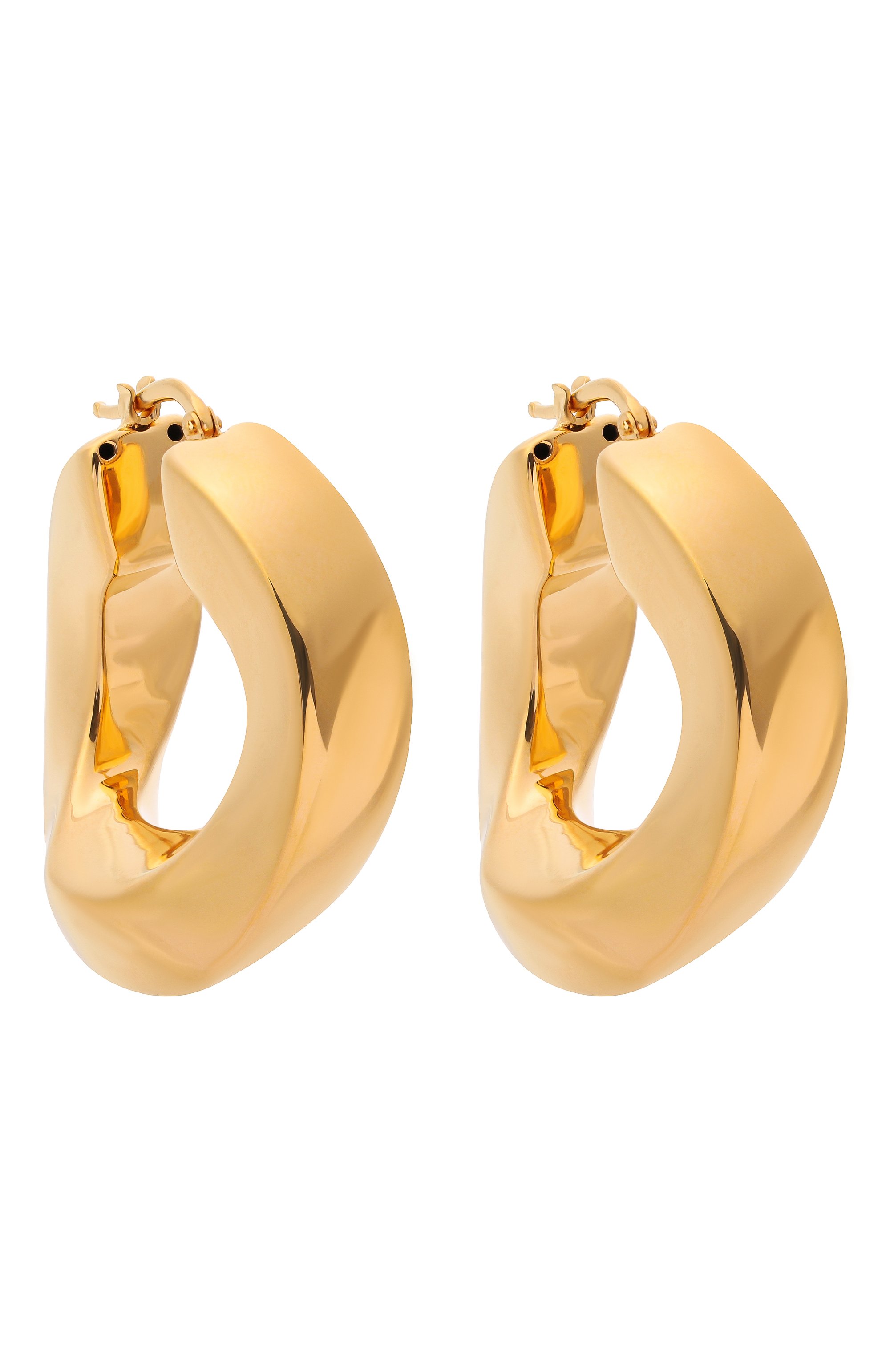 Серьги JIL SANDER золотого цвета по цене 84350 руб., арт. J11VG0342/P7009, фото 3 Серьги JIL SANDER, арт. J11VG0342/P7009, фото 3