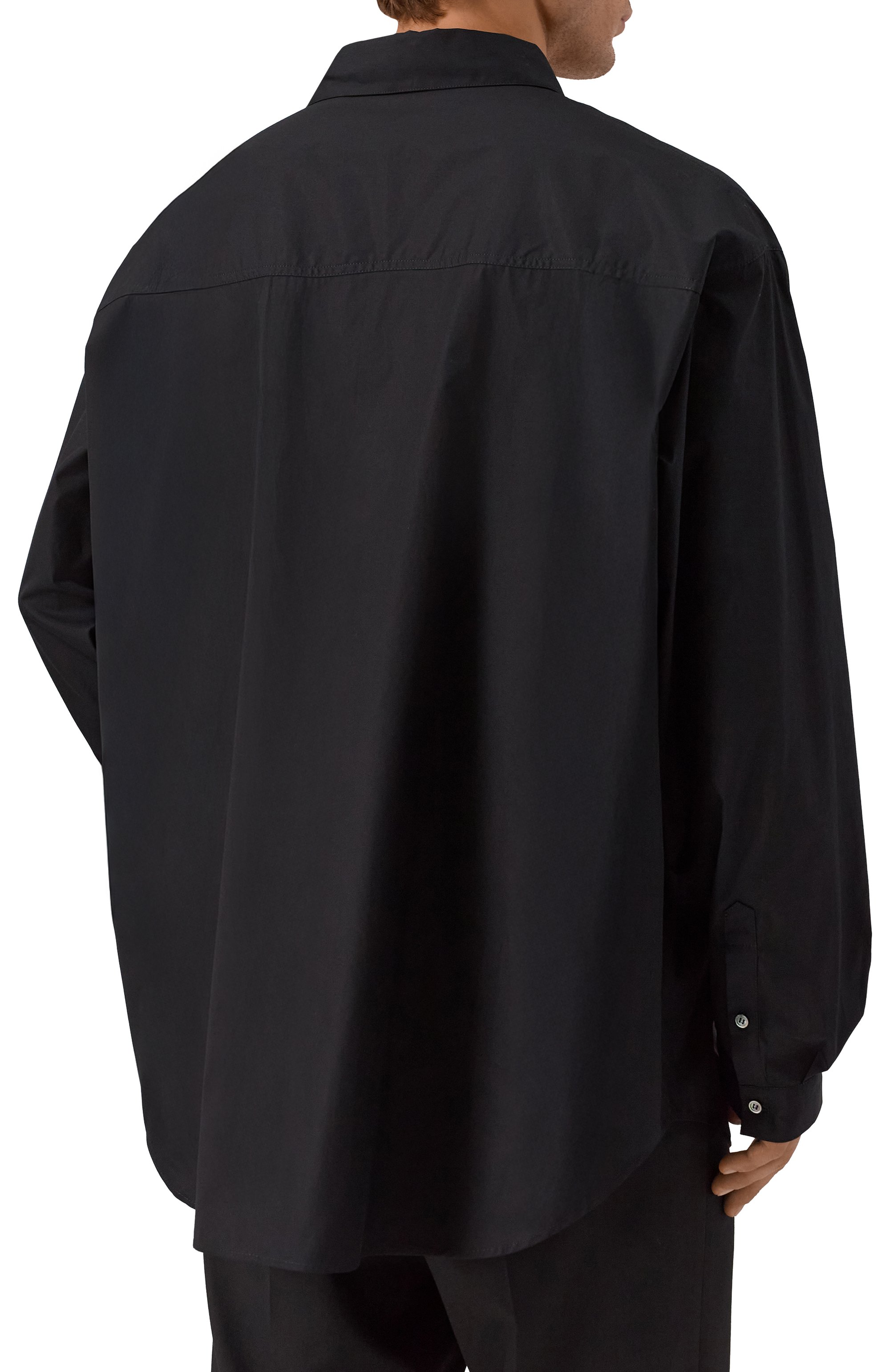 Хлопковая рубашка ISABEL BENENATO, арт. UW51PF25, фото 4